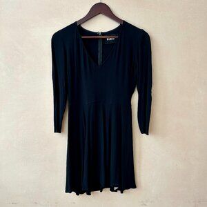 Reformation Black Mini Dress